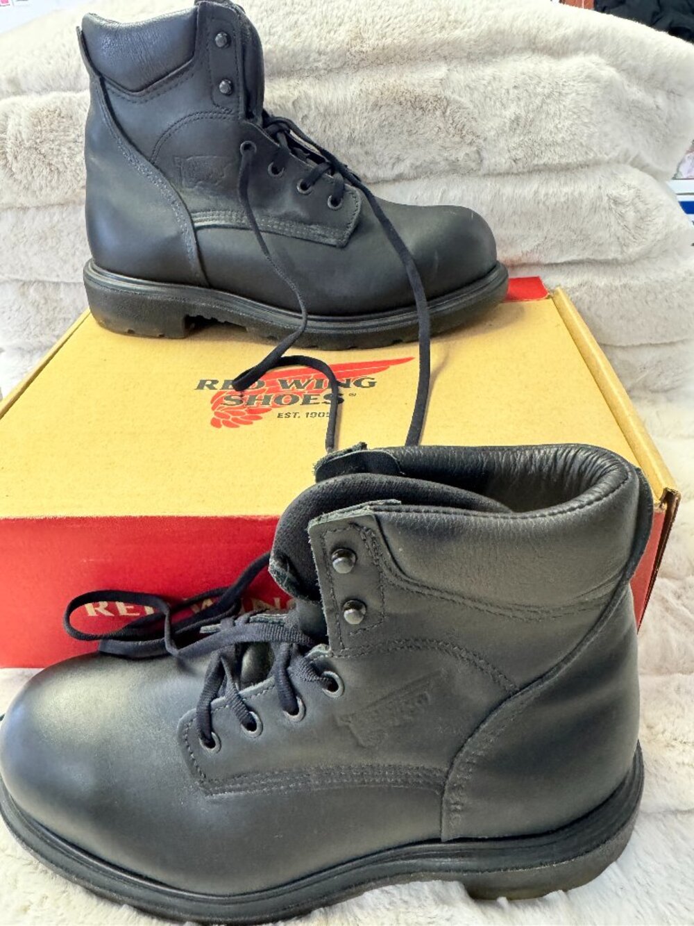 Red Wing SuperSole 2.0 6-inch Work Boots (Style 3507)